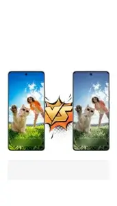 Realme Narzo Power 5G camera performance comparison showing AI photography enhancement