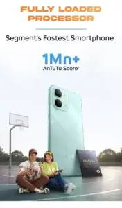 iQOO Z11x powered by MediaTek Dimensity 7400 processor with 1M+ AnTuTu score